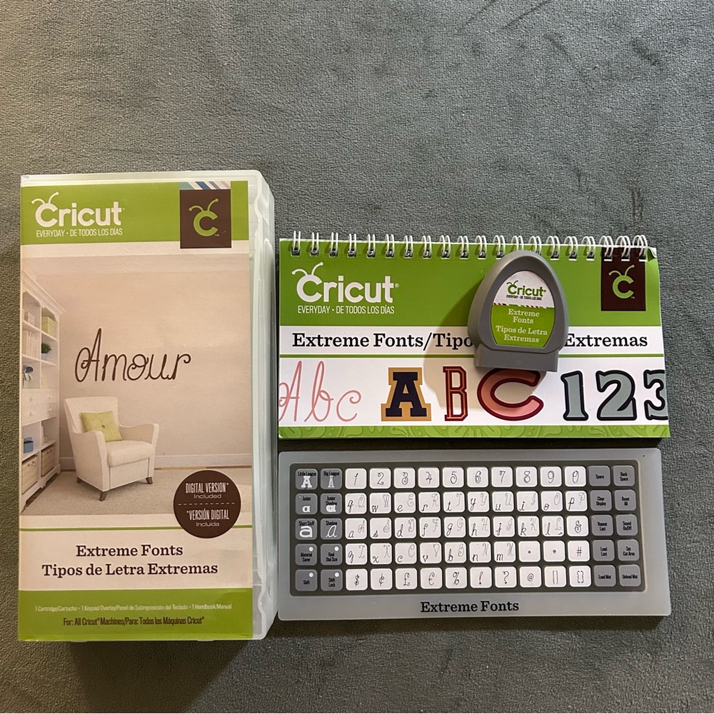 Cricut EXTREME FONTS